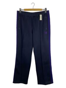 Needles◆23AW/TRACK PANT-POLY SMOOTH/L/ポリエステル/NVY/NS246