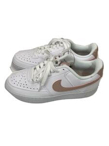 NIKE◆コート ビジョン LO NN/23.5cm/WHT