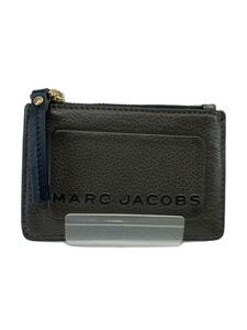 MARC JACOBS◆パスケース/レザー/BRW/無地/レディース