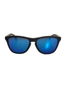 OAKLEY◆サングラス/プラスチック/BLK/BLU/メンズ/OO9245-6154