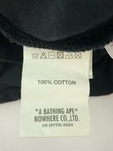 AAPE BY A BATHING APE◆Tシャツ/S/コットン/BLK/無地_画像4