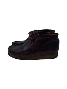 Clarks◆シューズ/UK8.5/BRD/レザー/070913292