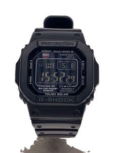 CASIO◆ソーラー腕時計_G-SHOCK/デジタル/-/BLK