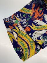 KEONI OF HAWAII◆アロハシャツ/XL/レーヨン/マルチカラー/総柄/SS38717_画像5