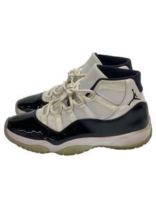 NIKE◆ナイキ/AIR JORDAN 11 RETRO/エアジョーダンレトロ/ホワイト/378037-100/30cm//