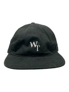 WTAPS◆キャップ/-/コットン/BLK/メンズ/232HCDT-HT14//