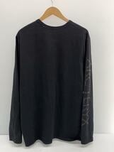 ARC’TERYX◆長袖Tシャツ/XL/コットン/BLK/無地/CA#34438_画像2