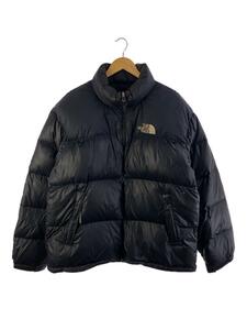 THE NORTH FACE◆ダウンジャケット/XL/ナイロン/BLK/無地//