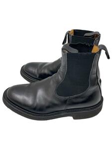 Tricker’s◆サイドゴアブーツ/UK7.5/BLK/レザー//