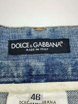 DOLCE&GABBANA◆ボトム/46/デニム/IDG/無地//_画像4