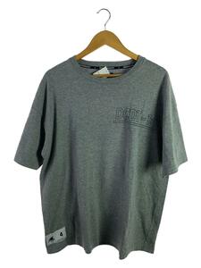 DESCENDANT◆23SS/Tシャツ/4/コットン/GRY/プリント/231ATDS-CSM34//