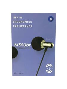 INAIR◆未使用品/イヤホン/INAIR M360bt SV/有線モデル//