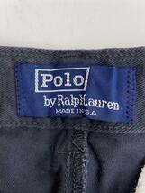 POLO RALPH LAUREN◆ボトム/28/コットン/NVY/無地/1302704D/90s/デッドストック/USA製//_画像4