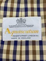 Aquascutum◆トレンチコート/-/コットン/BEG//_画像3