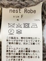 nest Robe◆セーター(厚手)/FREE/ウール/GRY/無地/01184-1050/ペルーニット_画像5