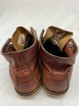 RED WING◆レースアップブーツ/US8/BRW/レザー/9106_画像8
