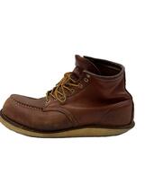 RED WING◆レースアップブーツ/US8/BRW/レザー/9106_画像1