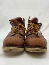 RED WING◆レースアップブーツ/US8/BRW/レザー/9106_画像7