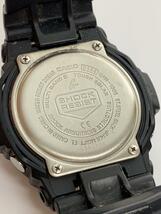 CASIO◆ソーラー腕時計/G-SHOCK/デジタル/アナログ/ラバー/ブラック/GAW-100B-1A2JF_画像3