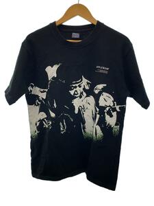 APPLEBUM◆Live 2 T-shirt/Tシャツ/M/コットン/BLK