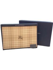 BURBERRY◆ソフトコットンシーツ/140cm×240cm/寝具/BEG/BB8511