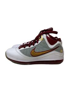 NIKE◆LEBRON VII QS_レブロン 7 QS/29cm/WHT/キャンバス