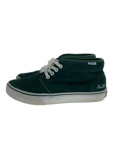 VANS◆ハイカットスニーカー/27cm/GRN/スウェード