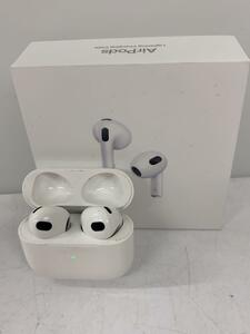 Apple◆イヤホン AirPods 第3世代 Lightning MPNY3J/A A2897/A2565/A2564