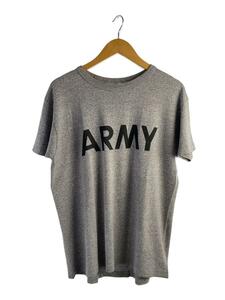 US.ARMY◆CHAMPION製/80s/Tシャツ/M/コットン/グレー