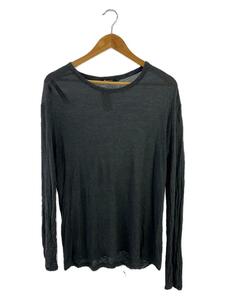 T by ALEXANDER WANG◆長袖Tシャツ/S/レーヨン/GRY