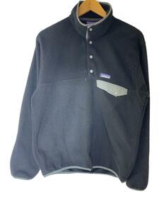 patagonia◆Synchila Snap T Pullover/トップス/S/ポリエステル/BLK/STY25580FA20