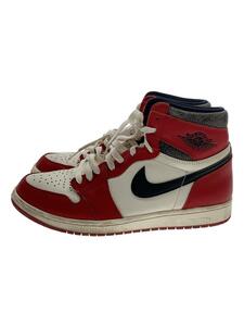 NIKE◆AIR JORDAN 1 RETRO HIGH OG_エアジョーダン 1 レトロ ハイ OG/28.5cm/RED/