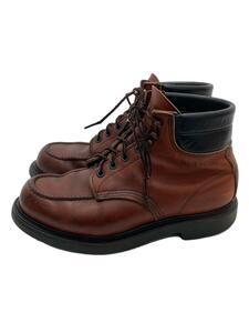 RED WING◆レースアップブーツ/US8/BRW/レザー/1201