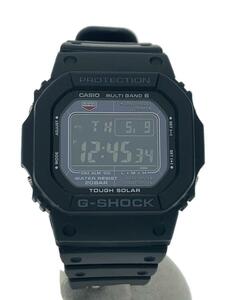 CASIO◆ソーラー腕時計/デジタル/ラバー/BLK/BLK/GW-M5610U/G-SHOCK