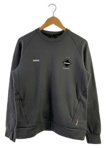 F.C.R.B.(F.C.Real Bristol)◆19AW/POLARTEC MICRO FLEECE L/S TOP/スウェット/S/ポリエステル/GRY/グレー