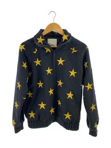 Supreme◆16AW/Stars Zip Stadium Jacket/スタジャン/S/ウール/ブラック/総柄