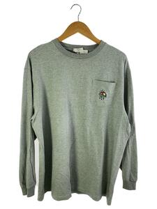 Arnold Palmer◆長袖Tシャツ/XL/コットン/GRY/無地/AWXP-22AW-005