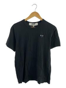 PLAY COMME des GARCONS◆Tシャツ/L/コットン/BLK/AZ-T064