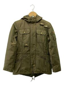 Barbour◆ジャケット/36/コットン/KHK/TWILL FORCE PARKA