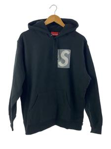 Supreme◆21SS/Swarovski S Logo Hooded Sweatshirt/パーカー/M/コットン/BLK
