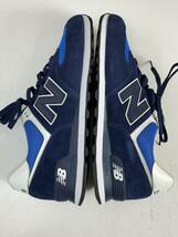 NEW BALANCE◆ML574/ブルー/30cm/NVY_画像9