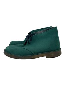 Clarks◆チャッカブーツ/37.5/GRN/スウェード/C93231