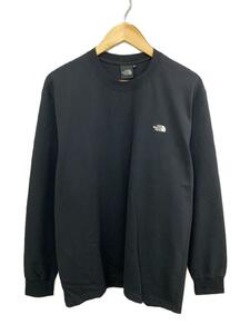 THE NORTH FACE◆長袖Tシャツ/L/コットン/BLK/無地/NT32443