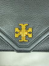 TORY BURCH◆ショルダーバッグ/レザー/BLK/無地/10005617_画像5