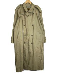 International Gallery BEAMS* trench coat /38/ cotton /BEG/ plain 