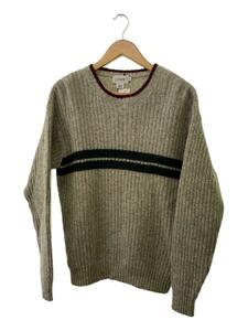 J.CREW◆90-00S/センターライン/セーター(厚手)/M/ウール/GRY