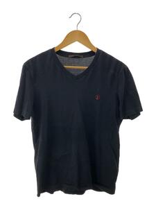 LOUIS VUITTON◆Tシャツ/M/コットン/BLK/RM172Q JC8