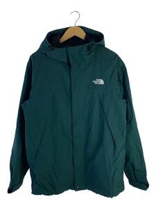THE NORTH FACE◆SCOOP JACKET_スクープジャケット/XL/ナイロン/GRN/無地