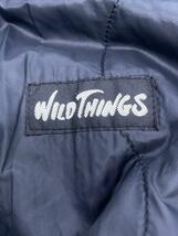 WILDTHINGS◆ナイロンフーデッドジャケット/-/ナイロン/BLK/WT035N-JS_画像3