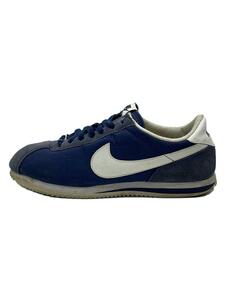 NIKE◆CORTEZ BASIC NYLON 06/コルテッツベーシックナイロン/ネイビー/317249-413/27.5c